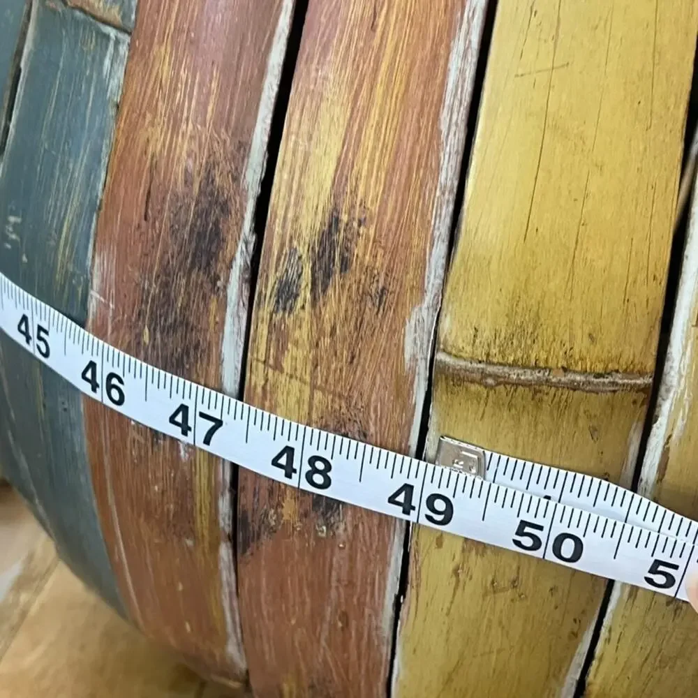 Retro Late 20th Century Large Bamboo Floor Vase 32
